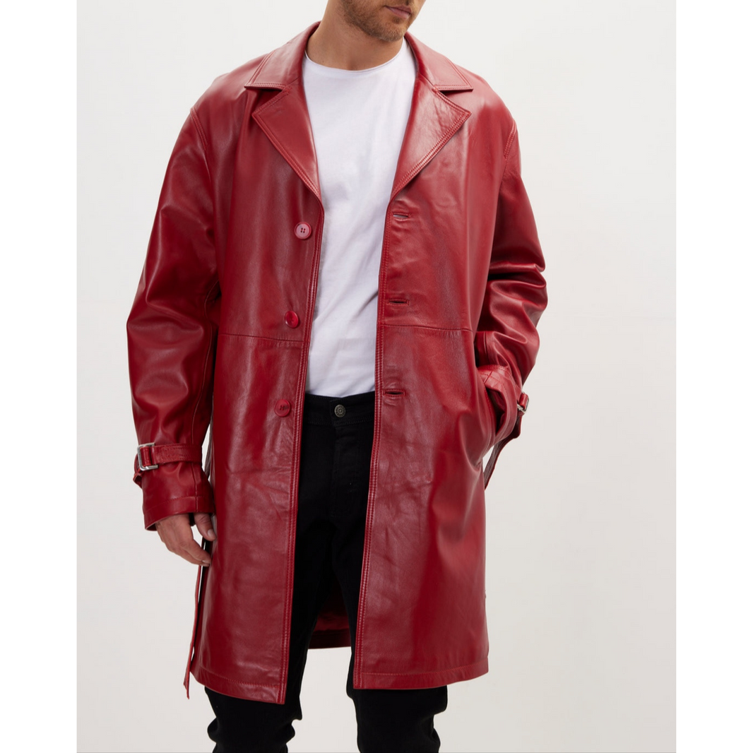 Buy Stylish Leather Trench Coats - Men's Collection - Hides and Cult